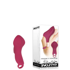201118 | Dedeira Vibratória Recarregável Ponto G. Possui 10 Modos de Vibração – EVOLVED FRISKY FINGER – DR-012