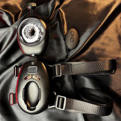 201339 | Masturbador Recarregável Automático com Alça Regulável para Prender a Cintura – SWING WAGGER – MC-162 - comprar online