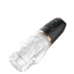 201341 | Masturbador Recarregável com Interior Texturizado – BLOWJOB SUCKER – MC-164 - comprar online