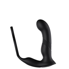 201376 | Anel Peniano Recarregável com Plug Anal Vai e Vem – BUMP ORGASM – PM-014 na internet