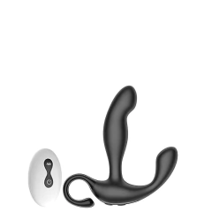 201377 | Massageador de Próstata com Alça de Segurança e Estimulador Perineal – PROSTATE MASSAGER – PM-015 - E-VARIEDADES