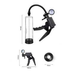 Imagem do 302823 | Bomba Peniana Manual 2 - com Medidor de Pressão - SI
