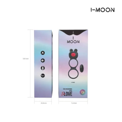 Imagem do 100110 | Anel peniano e escrotal em silicone com estimulador - I-MOON