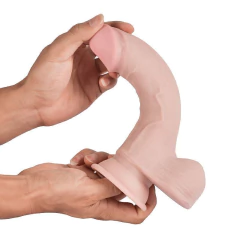 305238 | Pênis Realístico com Ventosa - 21,5x4,2 cm - VSCN VELTY - loja online