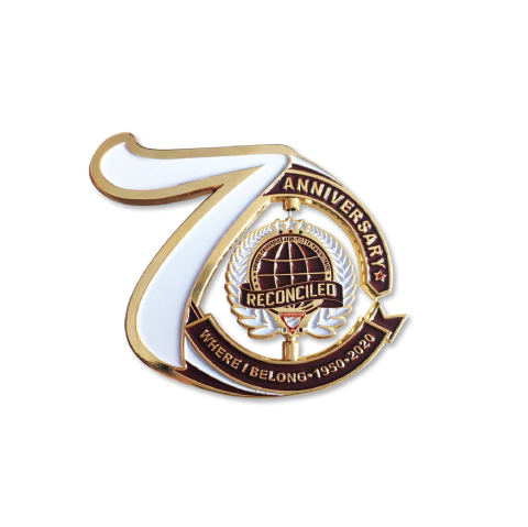 70º Pin Reconciliado Mundial do Desbravadores 2020 Pin (Ingles)