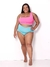 BIQUÍNI CLARA DUPLA FACE - ROXO E AMARELO NEON PLUS SIZE - comprar online