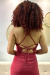 Vestido Feminio Midi Amaração Costas My Place - loja online