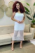 Vestido Feminino Midi Tela Square Off Colcci