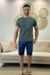 Bermuda Jeans Masculina Slim Fit Carlos Brusman