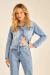 Jaqueta Feminina Jeans Fit Jeans Clara Oh,Boy!