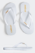 Chinelo Feminino de Dedo Bico Redondo Color Metal Colcci