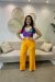 Calça Feminina Pantalona com Elastico RCA