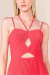Vestido Feminino Midi Busto Recortes My Place - loja online