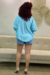 Camisa Feminina Barra Iregular com Bolso Farm na internet