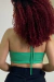 Cropped Feminino Amarracao verde com estrela Ste na internet