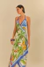 Vestido Feminino Midi Cachecoeur Estampado Destino Tropical farm - loja online