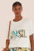 Tshirt Feminina Estampada Soy Brasil Farm - comprar online