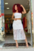 Saia Feminina Slim Laise Croche Colcci - loja online
