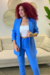 Blazer Feminino de Alfaiataria Botão Único Cherry na internet