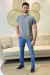 Calca Jeans Masculina Slim Fit Carlos Brusman