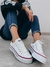 zapa converse lona plataforma - comprar online