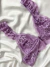 Conjunto de Lingerie Lais Em Renda Sem Bojo Sem Aro de Sustentação - Confortável e Versátil Lilás - comprar online