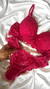 Conjunto de Lingerie Valentina - Rosa na internet