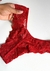 Conjunto de Lingerie Monique Em Renda Sem Bojo Com Aro de Sustentação -Confortável e Sexy Vermelho