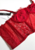 Conjunto de Lingerie Iara Corset com Aro Em Renda Chantilly Sem Bojo - Confortável e Versátil - RUBI
