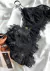 Imagem do Conjunto de Lingerie Nayara - 3 Peças: Sutiã com Aro, Calcinha, Cinta-Liga Ajustável - Confortável e Sexy Preto