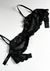 Imagem do Conjunto de Lingerie Monique Em Renda Sem Bojo Com Aro de Sustentação -Confortável e Sexy Preto