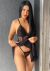 Camisola Paloma - Elegância e sensualidade Preta na internet