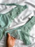 Conjunto de Lingerie Bruna Em Renda Sem Bojo Com Aro De Sustentação - Confortável Verde - Nanda lingeries