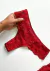 Conjunto de Lingerie Naty Em Renda Sem Bojo Com Aro de Sustentação Com Alças Removíveis -Confortável e Sexy Vermelho - loja online