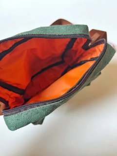 Bolsa Lila Verde Mescla na internet