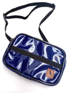 Pochete PP Verniz Azul