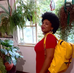 Mochila Ana Amarela - loja online