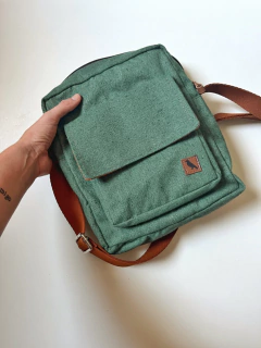 Bolsa Lila Verde Mescla