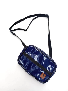 Pochete PP Verniz Azul - comprar online