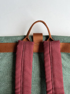 Mochila Rebeca Verde Mescla - comprar online