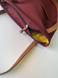 Bolsa Priscila Bordô - Macabéa Acessórios