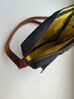 Bolsa Lila Preta/Caramelo - comprar online