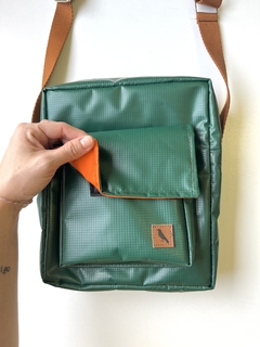 Bolsa Lila Plástica Verde - comprar online