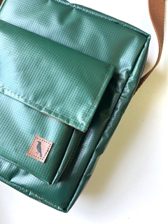 Bolsa Lila Plástica Verde na internet