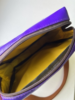 Bolsa Lila Plástica Roxa - Macabéa Acessórios