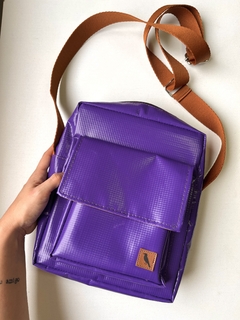 Bolsa Lila Plástica Roxa na internet