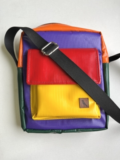 Imagem do Bolsa Lila Plástica Colorida