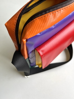 Imagem do Bolsa Lila Plástica Colorida