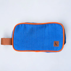Necessaire Clássica Macabéa Azul Royal - comprar online