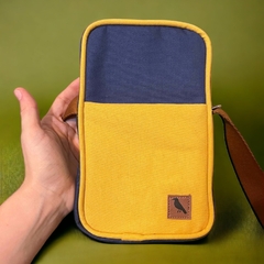 Bolsa Pipi Azul e Amarela